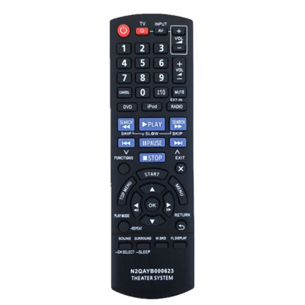 Nuevo mando a distancia de repuesto Panasonic N2QAYB000623 para sistema de cine en casa Panasonic
