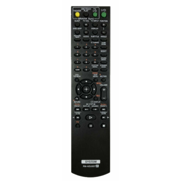 NEW Remote RM-ADU005 RM-ADU007 For SONY AV system DAVHDX274 HCDHDX275 DAVHDZ273