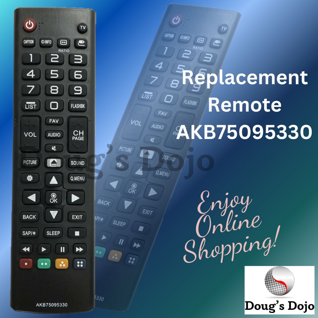 New LG Replacement TV Remote Control AKB75095330 For LG LCD LED Smart TV