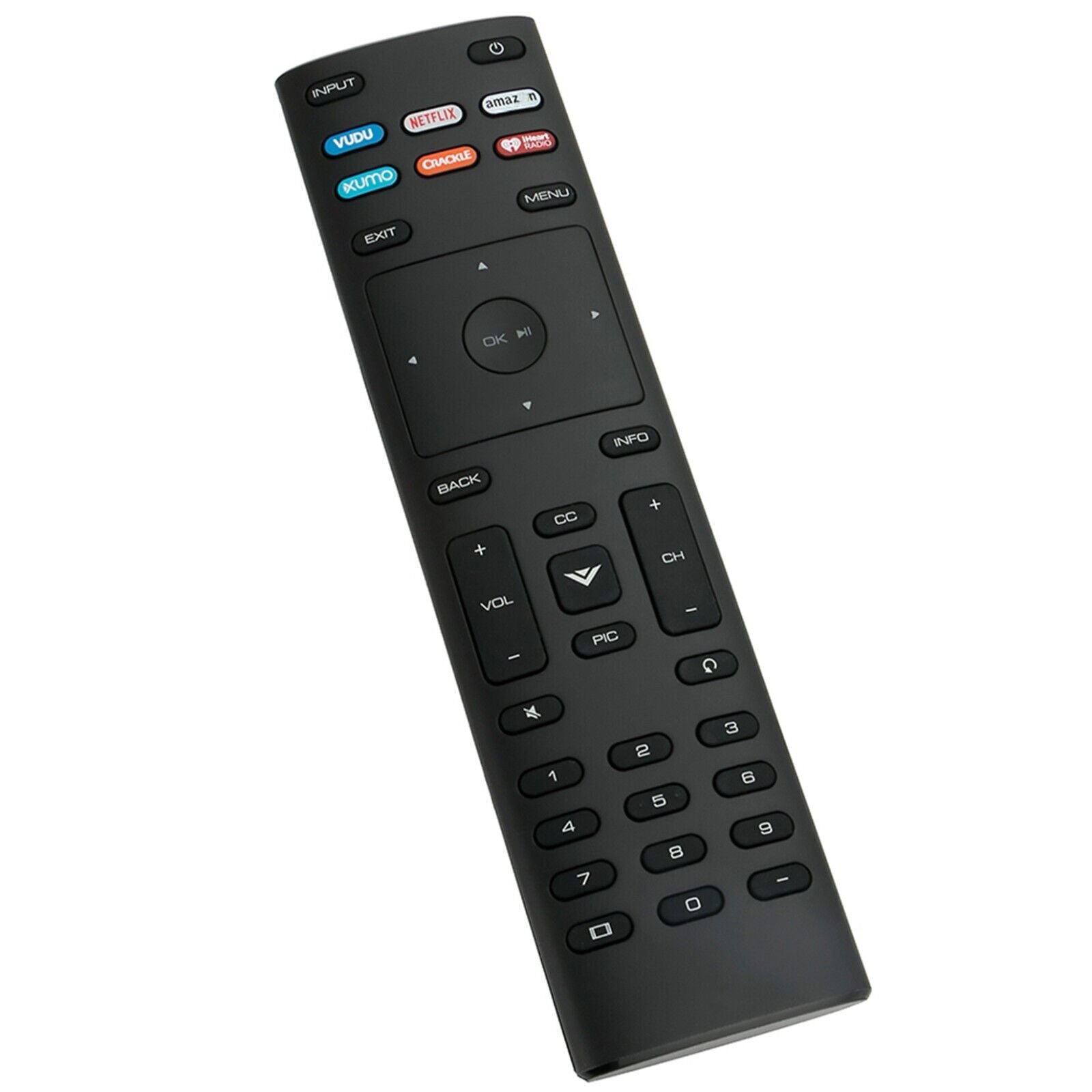 Nuevo XRT136 para Vizio Smart TV Control remoto con Vudu Amazon iHeart Netflix 6 teclas