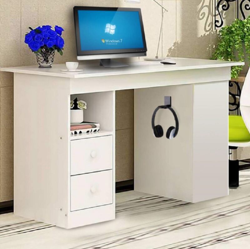 Headphone Hanger Display Stand Holder Acrylic Hook Under Desk Headset Wall Mount