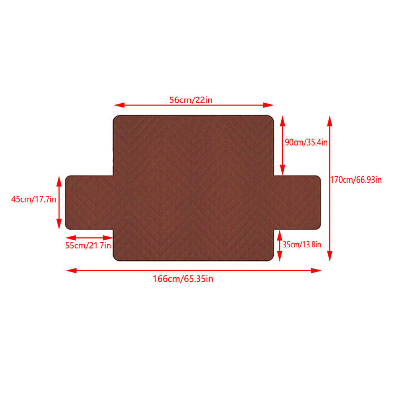Quilted Sofa Cover Nonslip Couch Slipcover Pet Dog Protector Mat Waterproof Pad