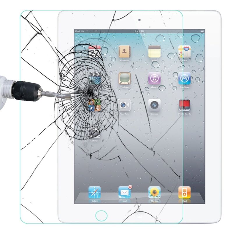 Premium Tempered Glass Clear LCD Screen Protector for Apple iPad Pro 9.7 Retina - Doug's Dojo