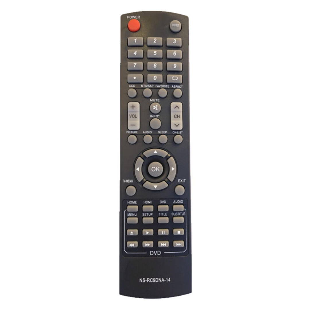New Combo Remote NS-RC9DNA-14 for Insignia TV DVD NS-28DD310NA15 NS-32DD310NA15