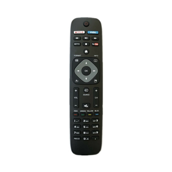 New TV Remote Control For All Philips LCD LED Smart TV Netflix Vudu Youtube
