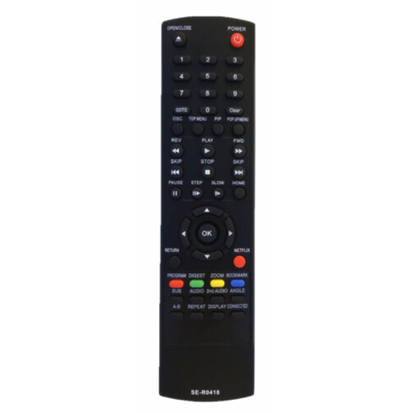 New Remote SE-R0418 for Toshiba Blu-Ray Player BDX2300 BDX3300 BDX5300
