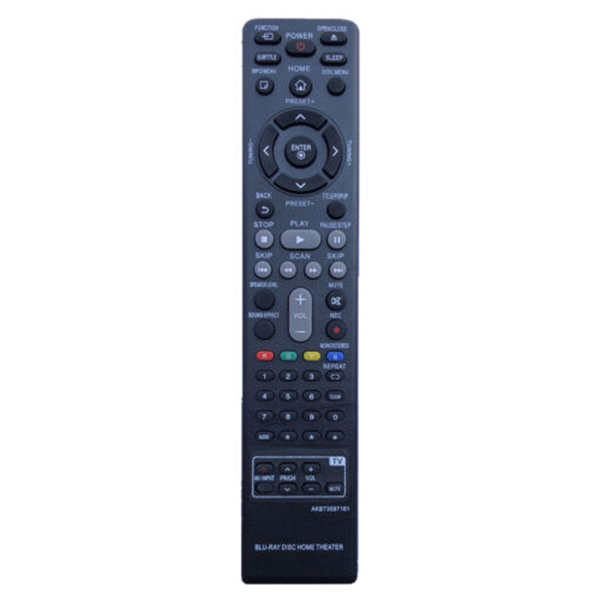 New Replaced Remote AKB73597101 For LG Home Theater Blu-Ray Disc BH4120