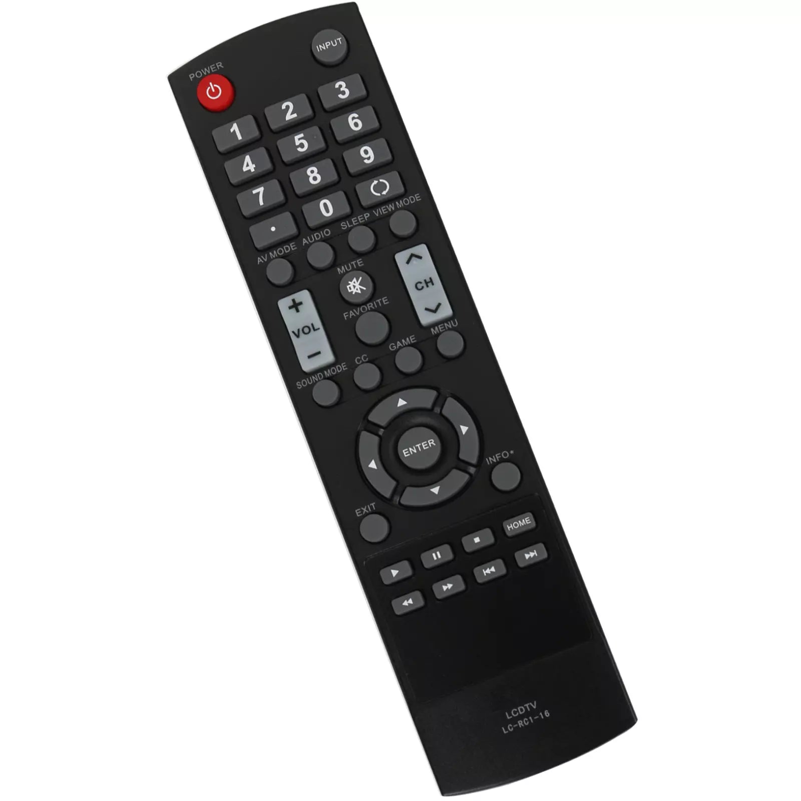 New LC-RC1-16 LCRC116 Remote for Sharp TV LC-32LB370 LC32LB370 LC-32LB370U