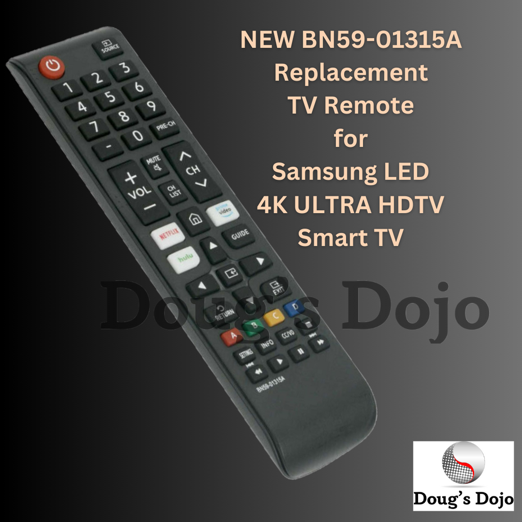 Nuevo mando a distancia de repuesto BN59-01315A para Samsung LED 4K ULTRA HDTV Smart TV
