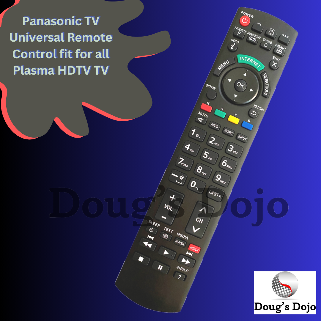 Panasonic TV Universal Replacement Remote Control fit for all Plasma HDTV TV