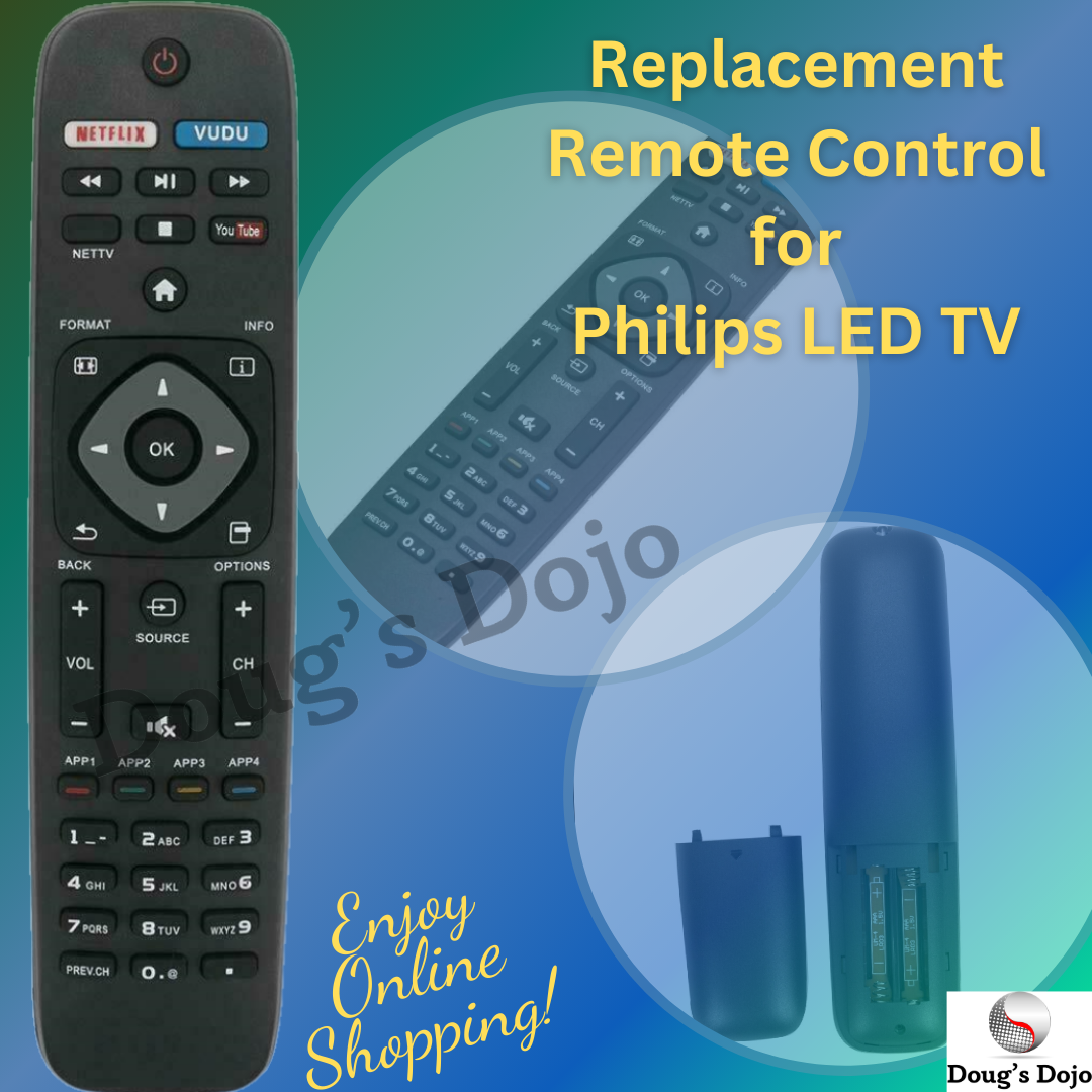 Mando a distancia de repuesto para televisor LED Philips