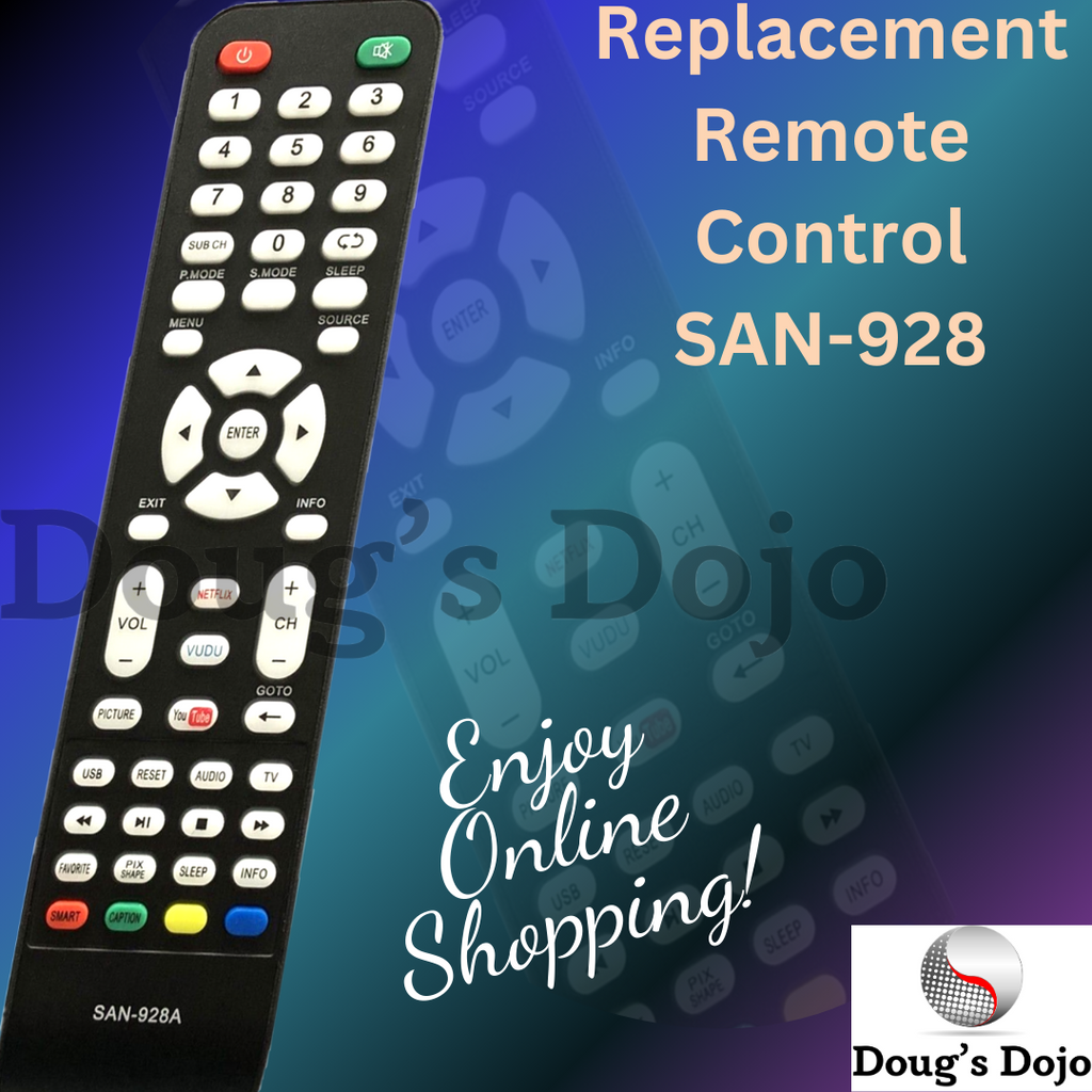 New Remote SAN-928 for SANYO LED LCD TV DP37840 DP42840 DP46840 DP50740