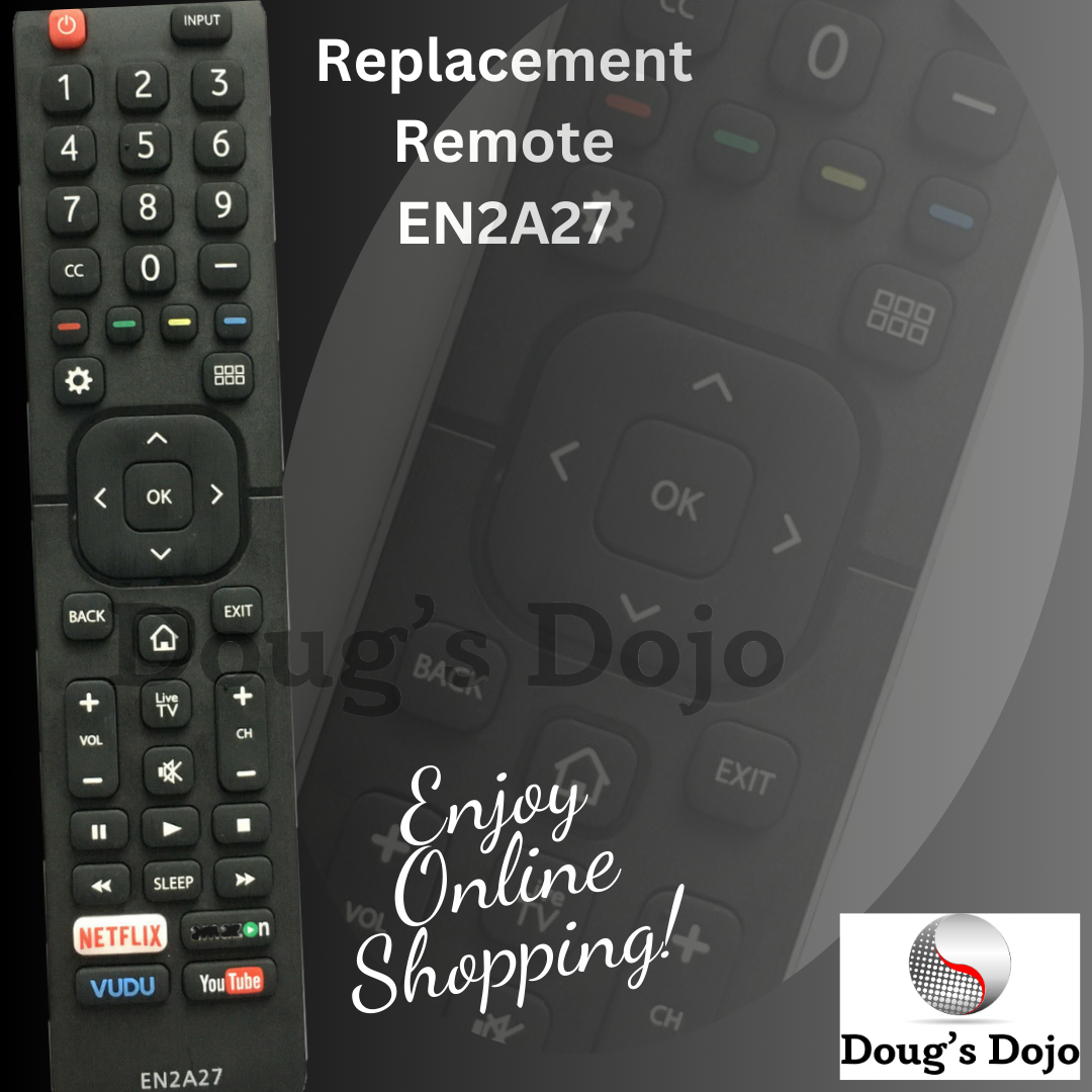 New Hisense Replacement Remote EN2A27 for Hisense SMART LED TV 50H6D 55H8C