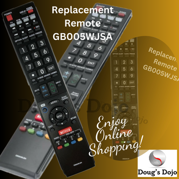 NEW  Remote GB005WJSA For SHARP AQUOS TV GA890WJSA LC70LE650U LC60LE650U