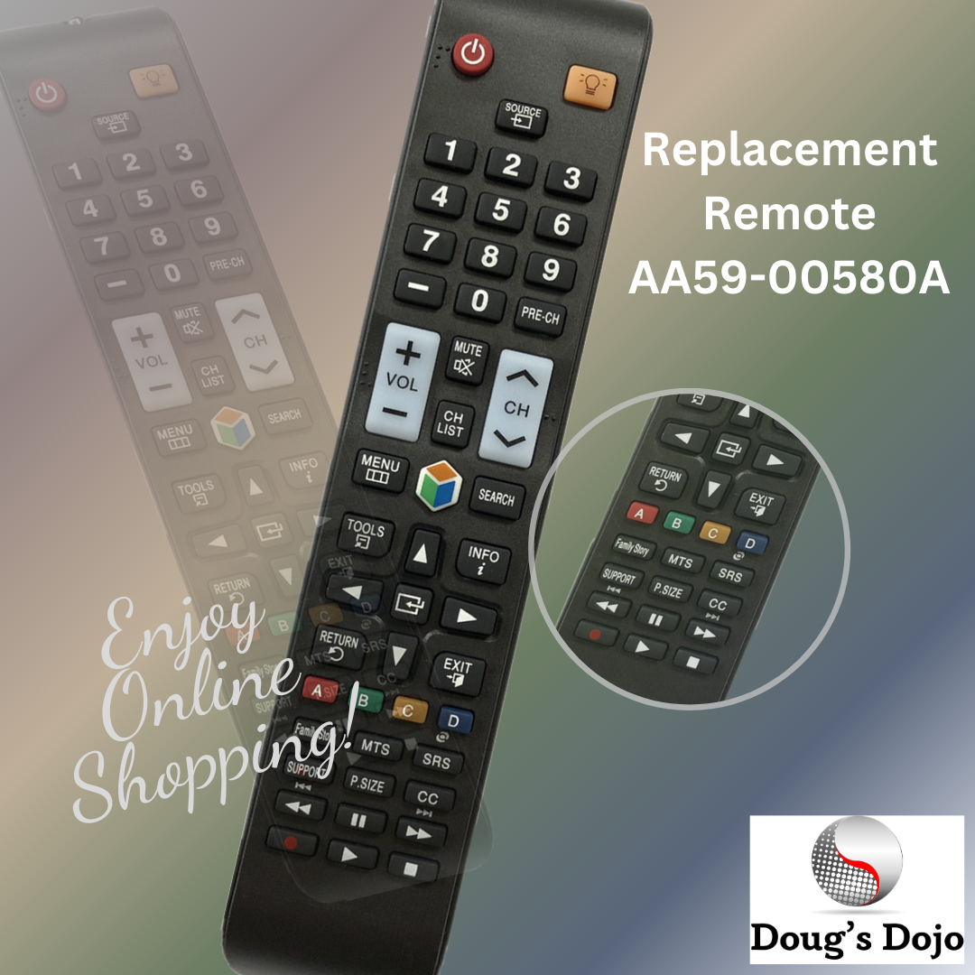 NEW REMOTE CONTROL AA59-00580A For SAMSUNG LED SMART TV PN50A450P1DXZA