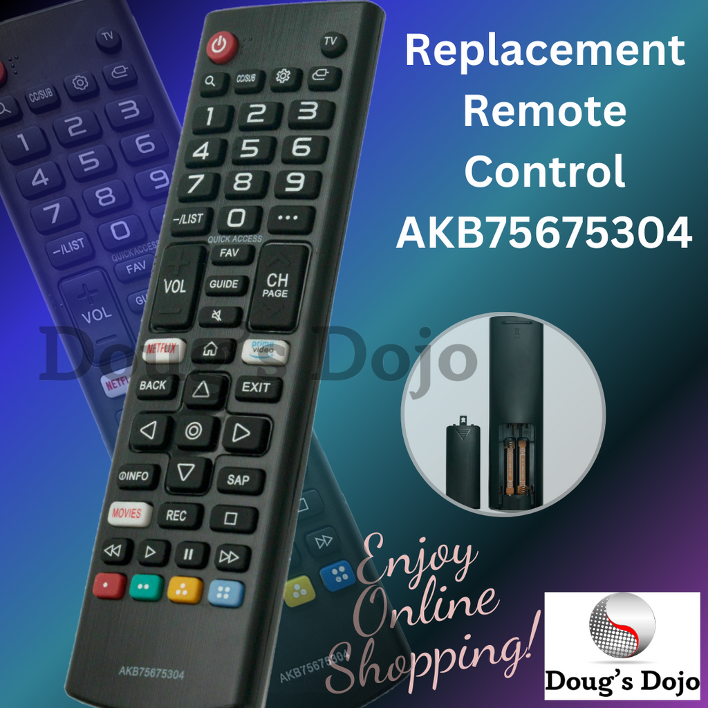 New AKB75675304 Replace Remote Control for LG Smart TV 50UN7000PUC 65UN7000PUD