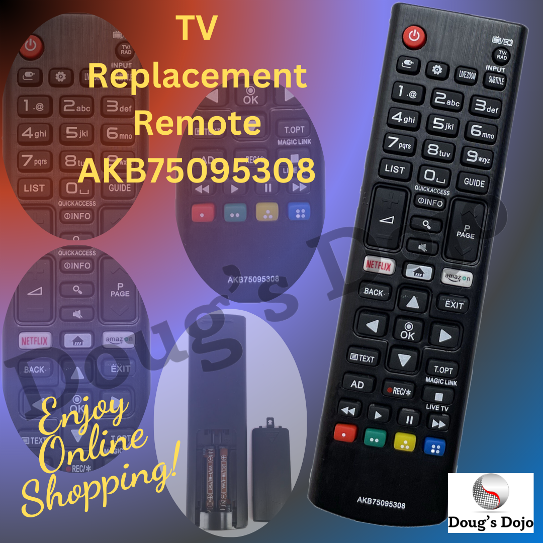 New Replaced TV Remote Control AKB75095308 for All LG Smart TV 43UJ630V 55UJ639V