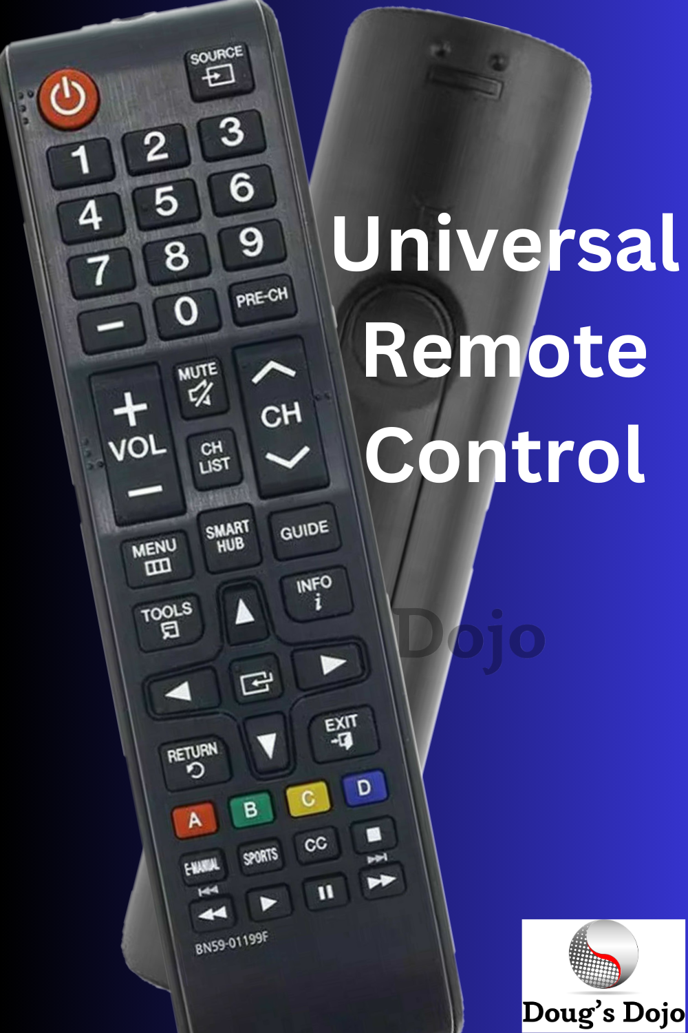 New BN59-01199F Remote Control Universal for most Samsung Smart TV LED LCD HDTV