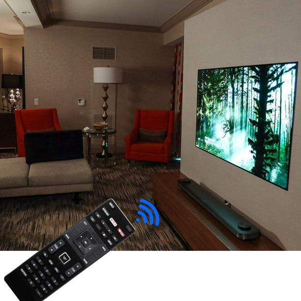XRT122 for Smart TV Vizio Replacement Remote Control w Amazon Netflix IHeart Radio APP Key