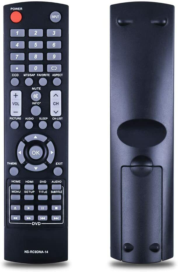New NS-RC9DNA-14 Remote Control for Insignia TV NS-24ED310NA15 NS-28DD220NA16