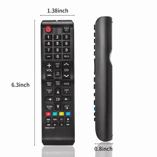 Samsung Remote Control (BN59-01301A) for Select Samsung TVs - Black