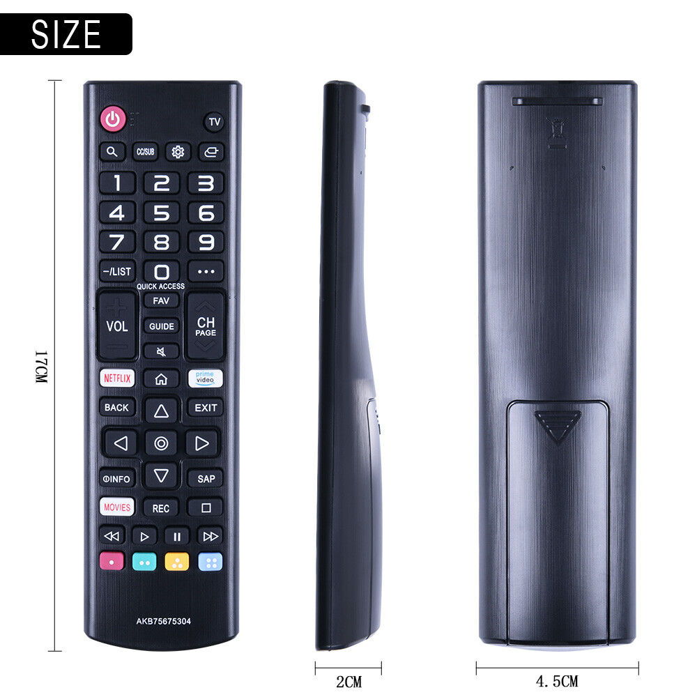 New AKB75675304 Replace Remote Control for LG Smart TV 50UN7000PUC 65UN7000PUD