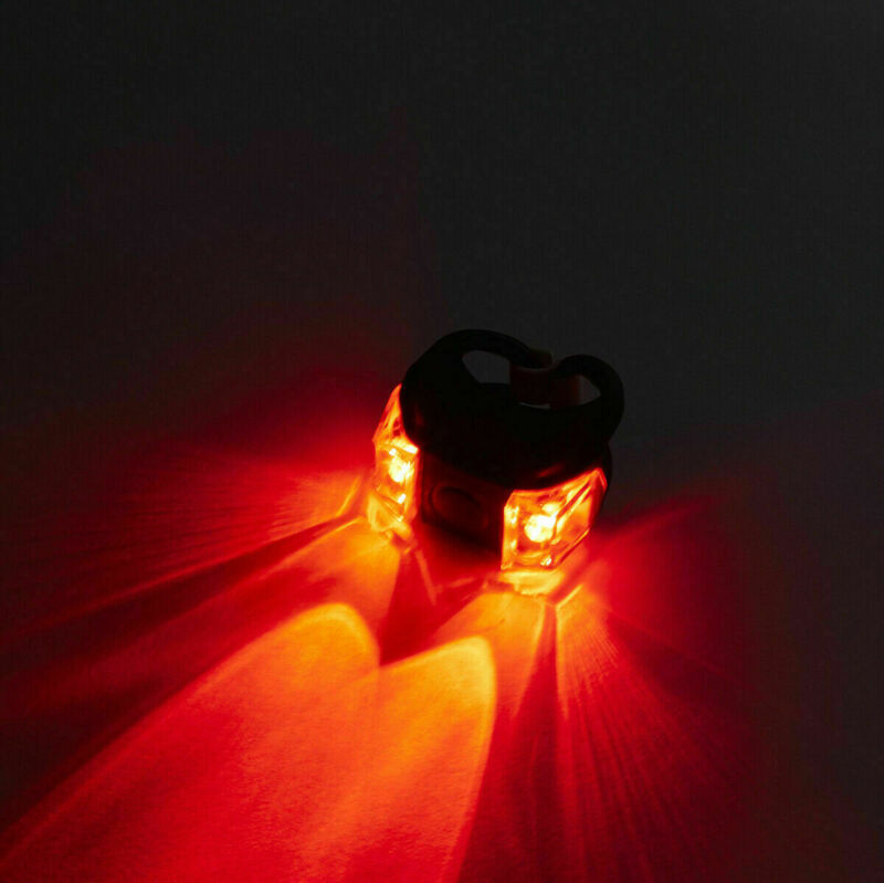 USB Rechargeable Bright LED Bicycle Bike Front Headlight and Rear Tail Light Set