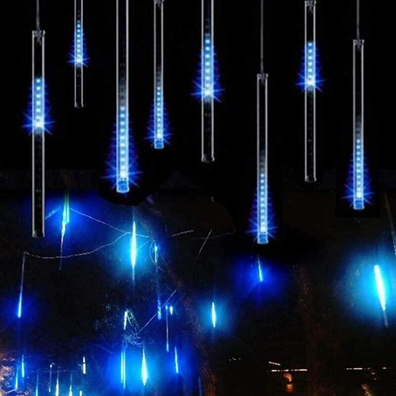 288 LED Solar Lights Meteor Shower Rain Tree String Light Garden Party Outdoor