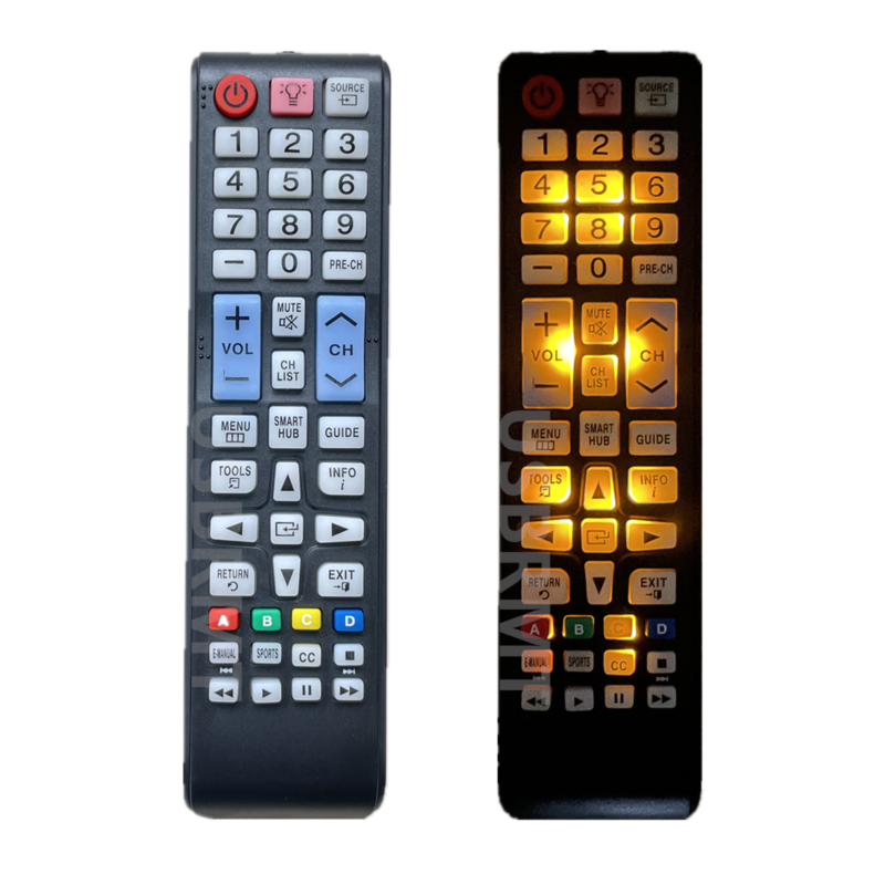 New Universal Backlit Remote Control for ALL Samsung LCD LED HDTV 3D Smart TVs