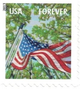 USPS Forever Postage Stamps Flags 100 Count (Seasons)