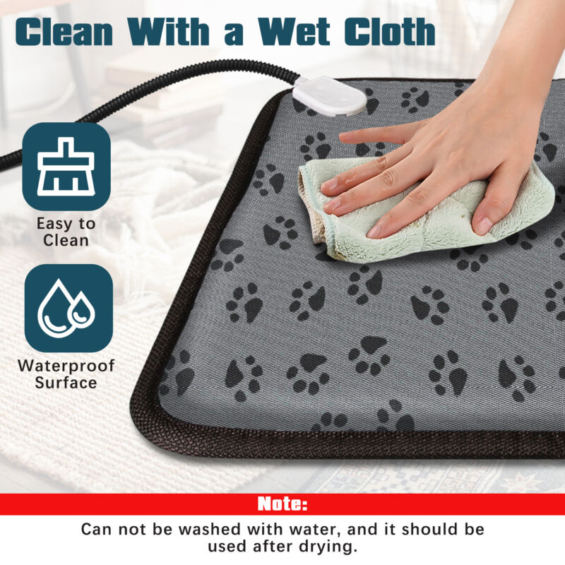 Waterproof Electric Heating Pad / Pet Bed Warmer Mat Cushion Bed For Pet Dog Cat