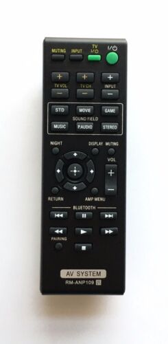 New Sony Replacement AV SYSTEM Remote RM-ANP109 For SA-CT260 SA-CT260H - Doug's Dojo