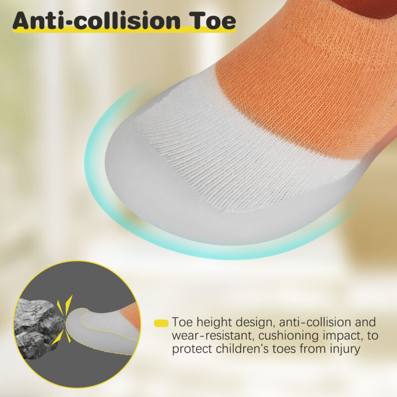 Baby Shoes Socks Soft Cotton Infant Anti-slip Slippers Floor Sock Girls Boys Kid