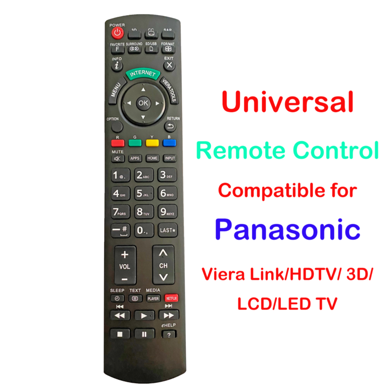 Panasonic TV Universal Remote Control fit for all Plasma HDTV TV - Doug's Dojo