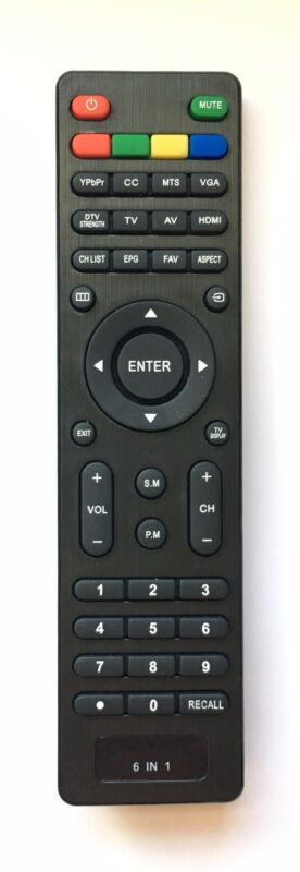 New USBRMT 6 in 1 Universal Remote For Pioneer Viore Polaroid RCA Vios Speler TV - Doug's Dojo