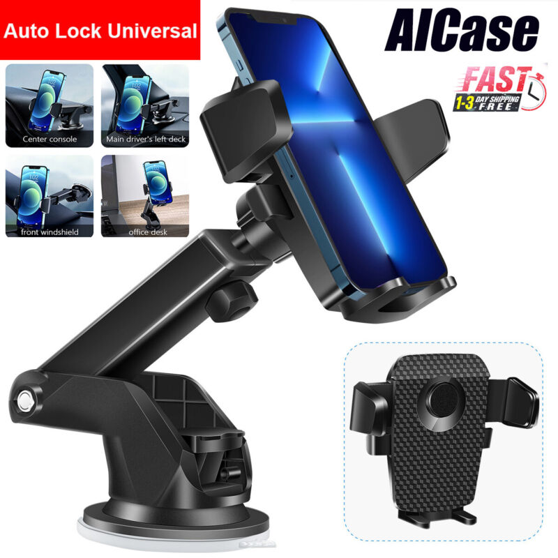 Universal Car Holder Windshield Dash Suction Cup Mount Stand For Cell Phone GPS - Doug's Dojo