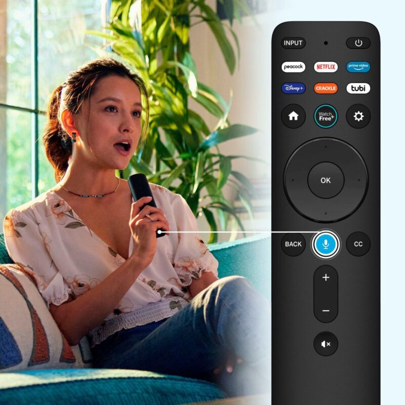 New Voice Remote for Vizio M7 Series 4K QLED HDR Smart TV M58Q7-J01 M50Q7-J01 - Doug's Dojo