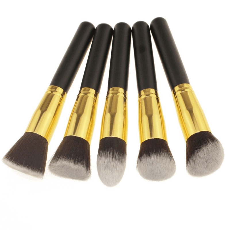 10pcs Makeup Brushes Cosmetic Eyebrow Blush Foundation Powder Kit Set PRO Beauty - Doug's Dojo