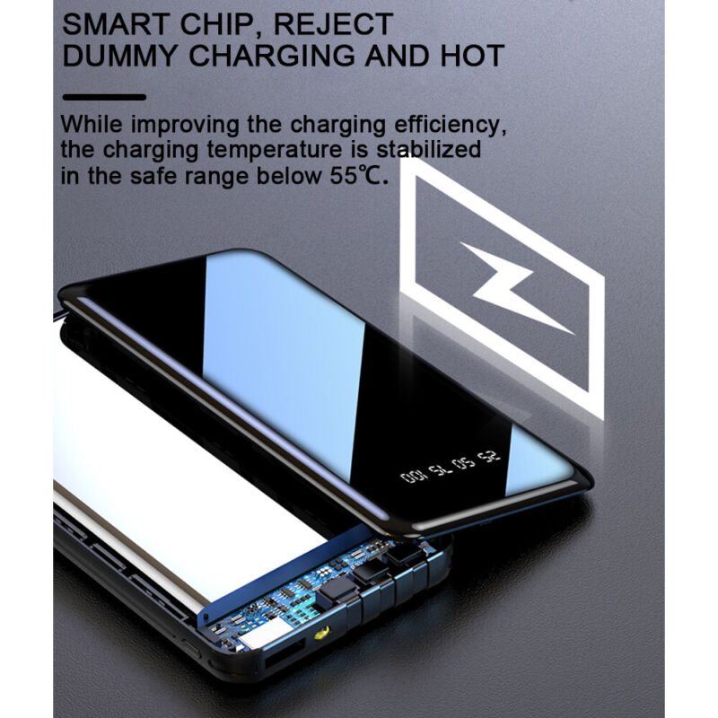 USB Power Bank 1000000mah Portable External Battery Backup Charger Fast Charging - Doug's Dojo
