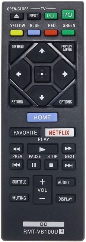 Universal Remote Control fit for SONY Blu-Ray Disc DVD BD Player RMT-VB201U - Doug's Dojo