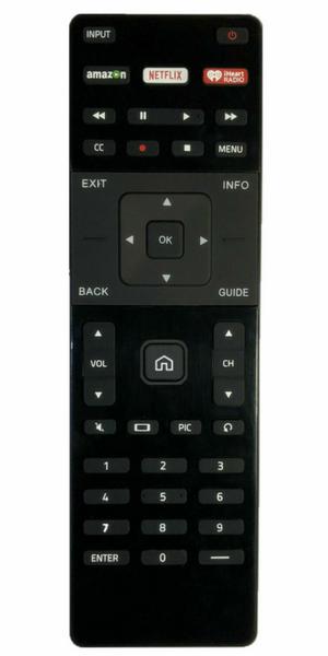 XRT122 for Smart TV Vizio Remote Control w Amazon Netflix IHeart Radio APP Key - Doug's Dojo