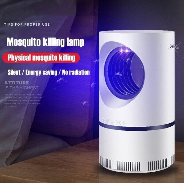 Electric Mosquito Insect Killer Lamp Zapper LED Light Fly Bug Trap Pest Control