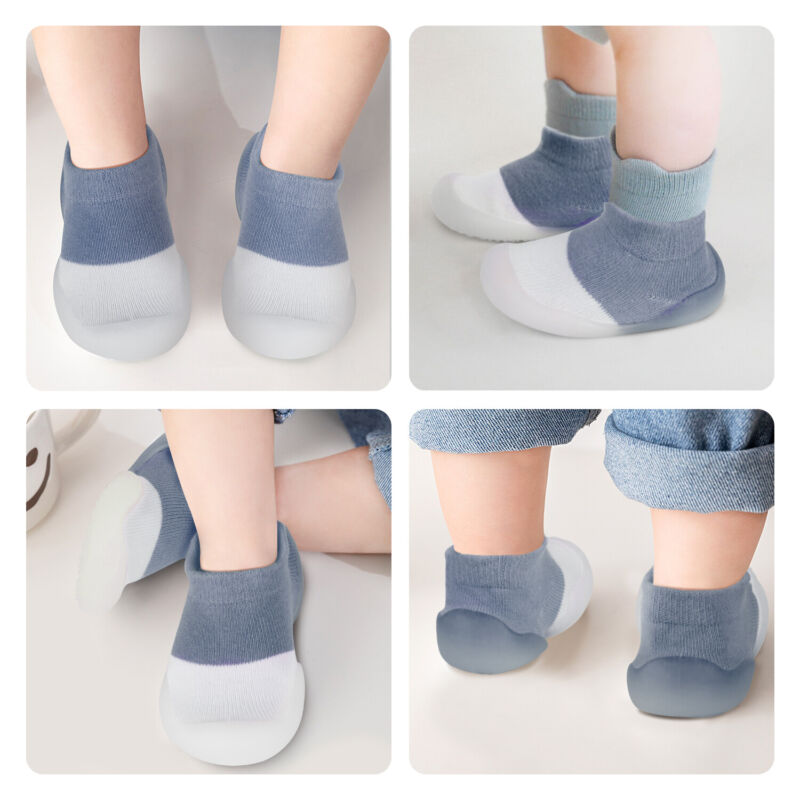 Baby Shoes Socks Soft Cotton Infant Anti-slip Slippers Floor Sock Girls Boys Kid