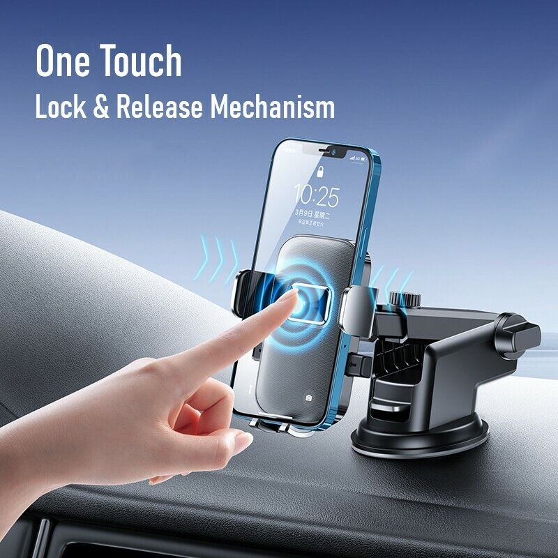 360° Mount Holder Car Windshield Stand For Mobile Cell Phone iPhone Samsung GPS - Doug's Dojo