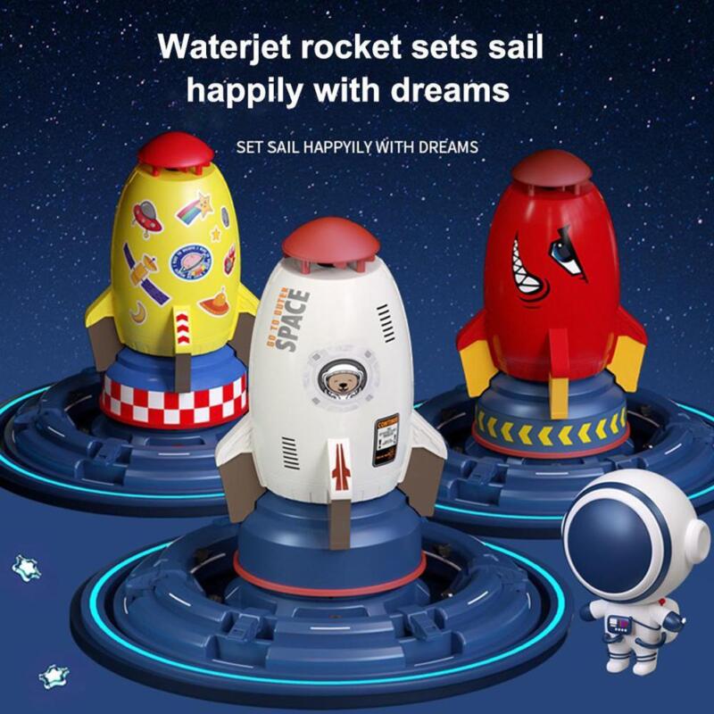 Rocket Launcher Toy Rocket Water Pressure Lift Sprinkler Children Outdoor Toys