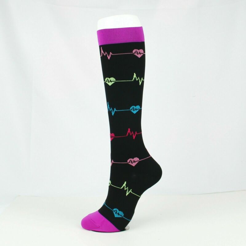 Compression Socks Stockings Knee High Womens Mens Medical 20-30 mmHG S/M - X/XL - S/M / #2 - Doug's Dojo